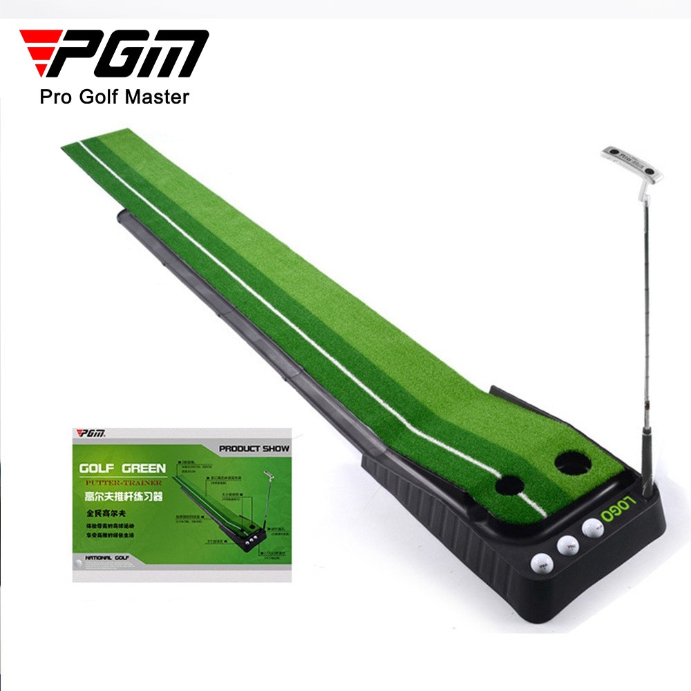 PGM 2.5M/3M 골프 트레이닝 에이즈 퍼터 트레이너 연습 세트 퍼터 연습 패드